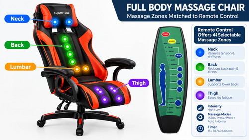 Massage gaming chair exicutive - massage,