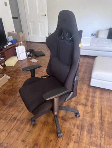 Corsair black fabric high - corsair,