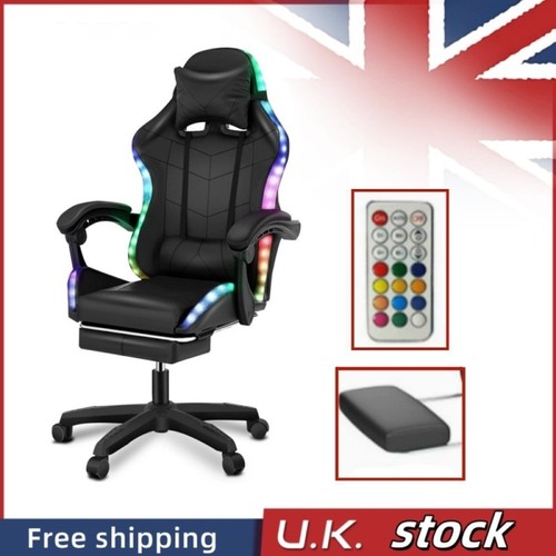 Reclining gaming chair with - reclining,