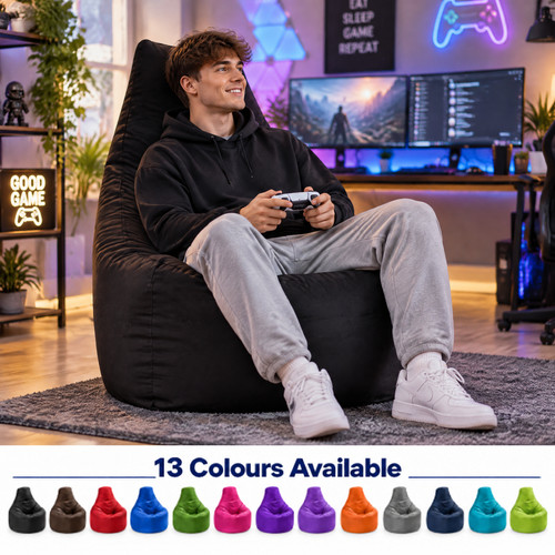 Large gaming bean bag chair - bag,