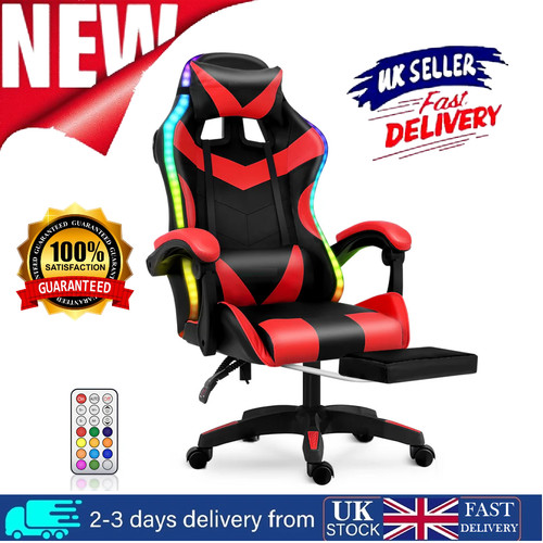 Gaming chair with rgb led - gaming,