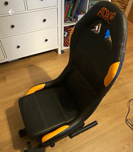 Logitech racing seat with - logitech,