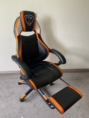Gaming chair black orange - gaming, black/orange