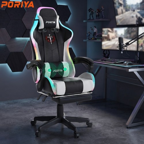 Poriya gaming chair ergonomic - poriya,