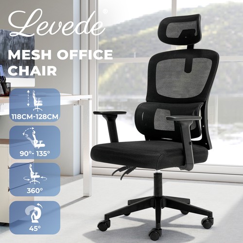 Office computer chair - office, mesh