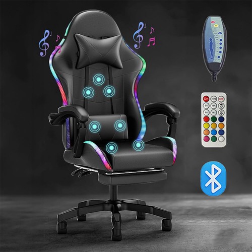 Massage gaming chair rgb - massage, w/rgb