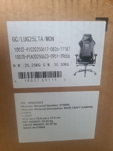Monster energy dxracer craft - monster,