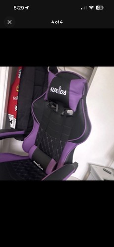 Sukida black purple gaming - purple,