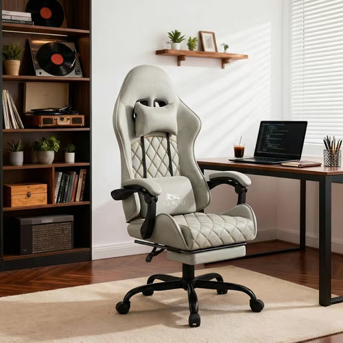Solavero velvet gaming chair - solavero,