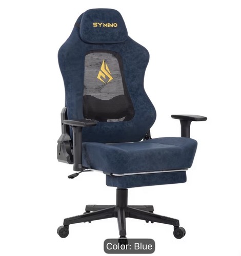 Symino blue gaming chair - gaming,