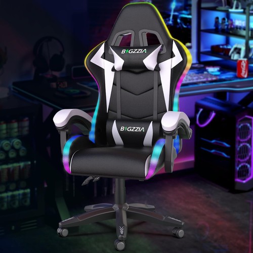Rgb gaming chair with led - chair,