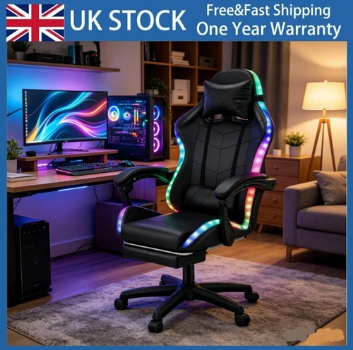 Reclining gaming chair - gaming,