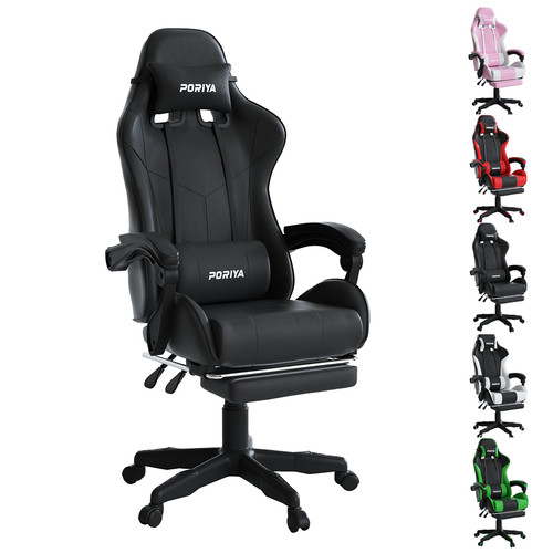 Poriya gaming chair leather - poriya, pu