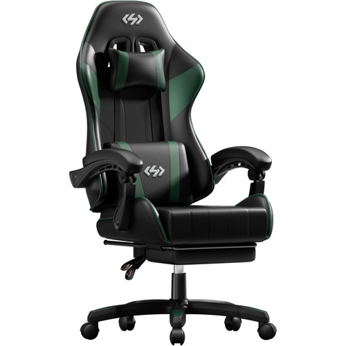 Gaming chair with - with, footrest
