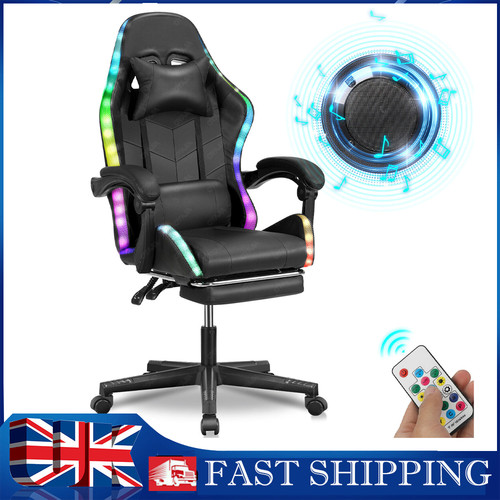 Led rgb reclining gaming - led,